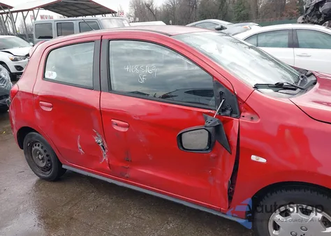 2015 Mitsubishi Mirage De from USA, damaged, VIN ML32A3HJ9FH045732